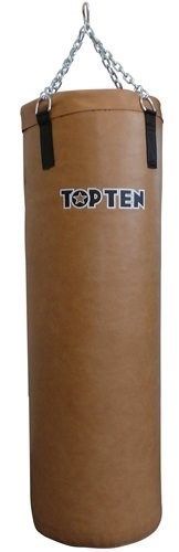 Punching bag, Heavy Bag “TOP TEN” (filled) - vintagebrown, size 120 cm
