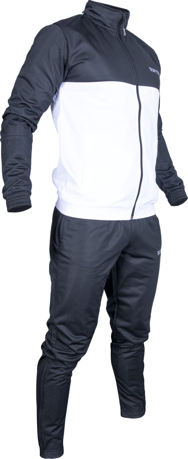 Tracksuit “SlimFit” - size 164 = 164 cm, black-white - Image 4