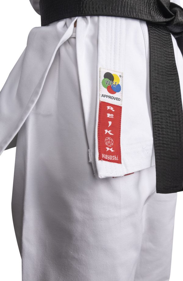 Karate-Gi “Reikon” (WKF Approved) - white, size 130 cm - Image 3