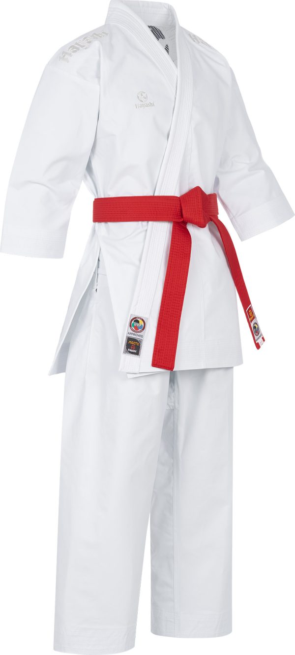 Karate Gi “Migoto” - white, with white embroidery, size 140 cm