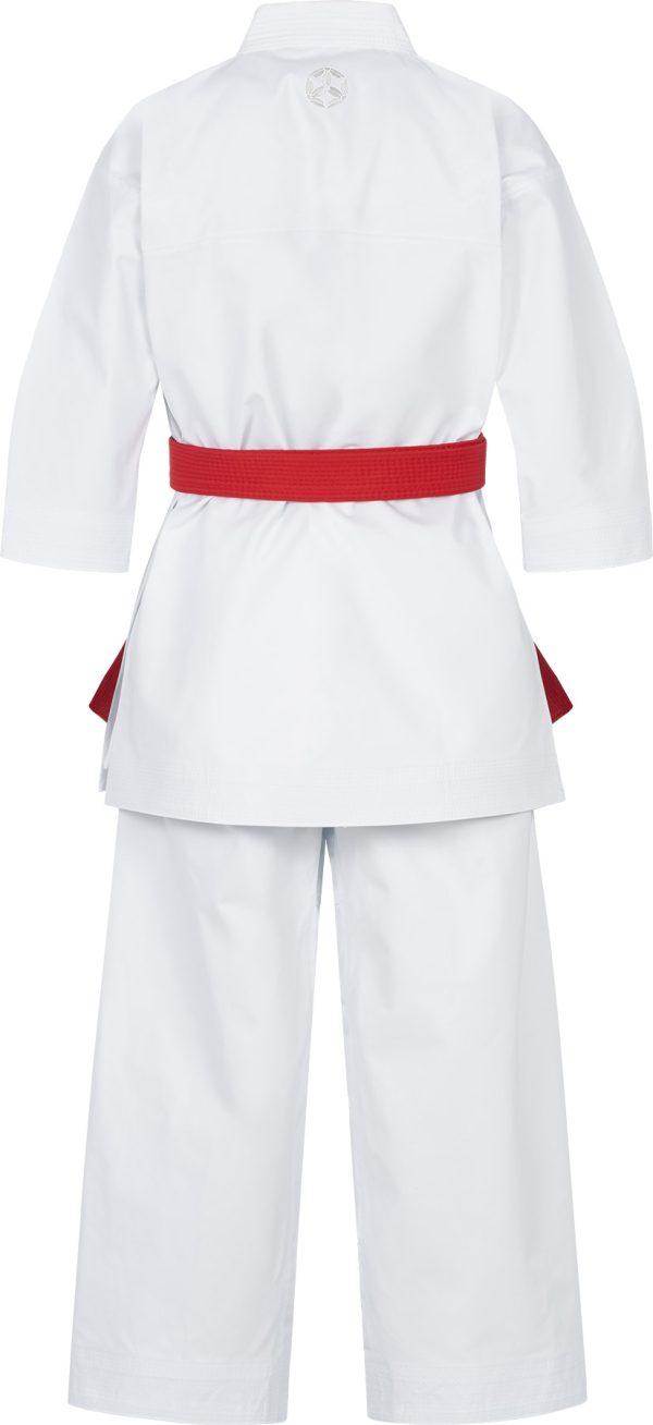 Karate Gi “Migoto” - white, with white embroidery, size 140 cm - Image 4