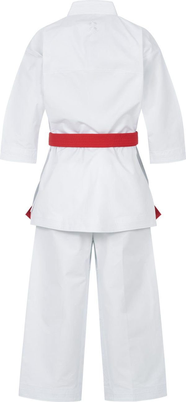 Karate gi “Tenno Premium” - white, with white embroidery, size 130 cm - Image 4