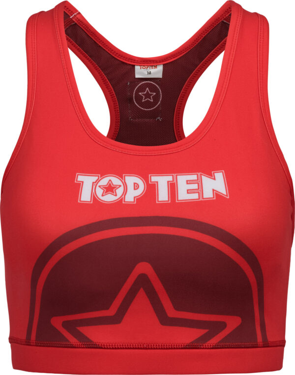 Sports-Bra “WAKO” - red, size S