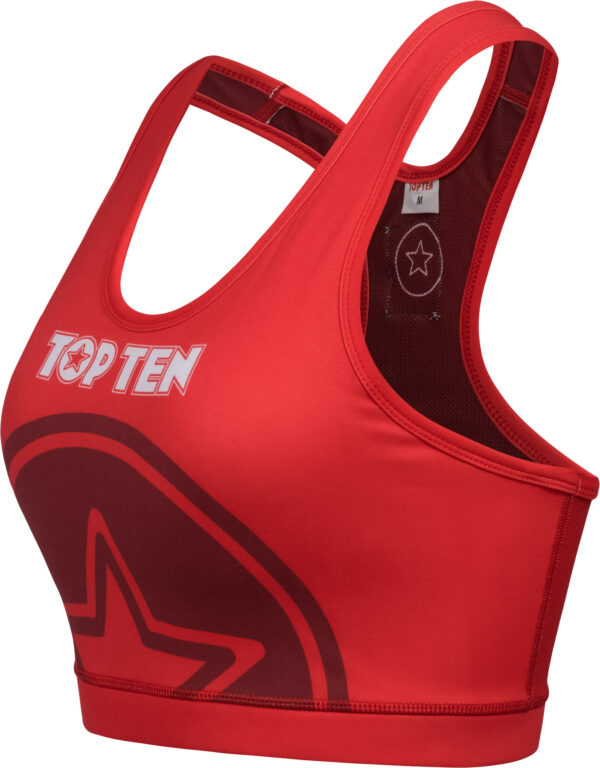 Sports-Bra “WAKO” - red, size S - Image 3