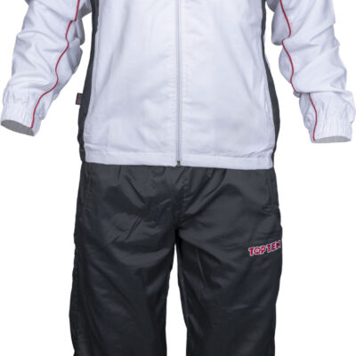 Tracksuit “Fight Elite” for Kids - size 128 = 128 cm, white-red