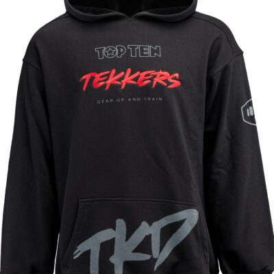 Hoodie “TKD Tekkers” - black, size XS