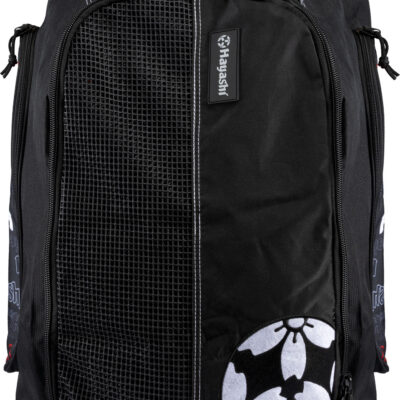 Backpack bag “be4you” - black-red, 57 cm x 44 cm x 33 cm