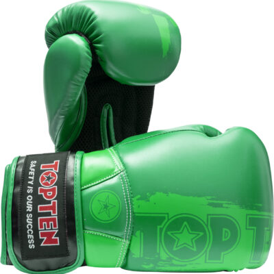 Boxing Gloves “Power Ink Dual” - 14 oz, green
