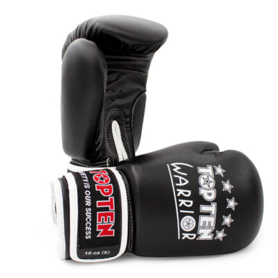 Boxing Gloves for juniors “Warrior” - 10 oz, black
