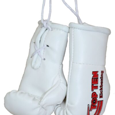 Mini boxing gloves “TOP TEN Kickboxing” - white