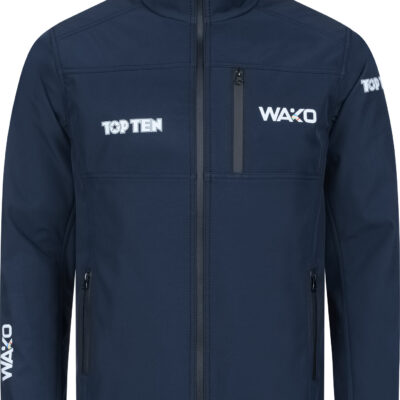 Softshell jacket “WAKO Mission” - blue, size S
