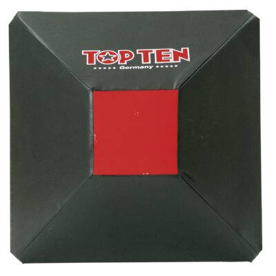 Wall kicking shield - black, 60 cm x 60 cm x 20 cm